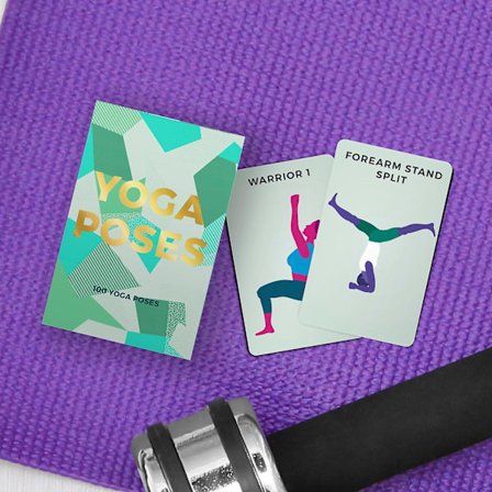 100 Yoga Poses Kort