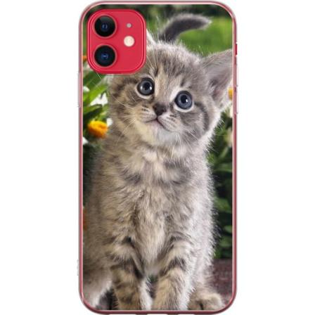 Apple iPhone 11 Gjennomsiktig deksel Katt