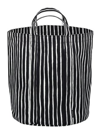 Marimekko Home Piccolo Textile Storage Mid - Black - Ø32X37CM