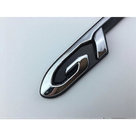 SSRGV 1 stk. GT Sølv Svart Rød Metallmerke for Peugeot 2008 3008 208 308 5008 508 108 RCZ