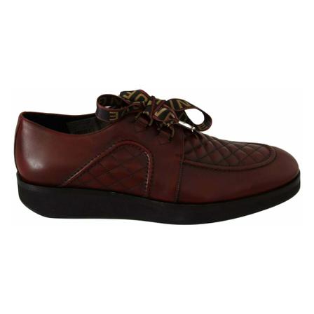 Dolce & Gabbana, Laced Shoes Czerwony, Mężczyzna, Rozmiar: 43 EU