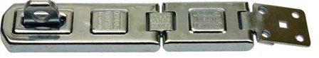 ABUS 100/100 DG Leddhaspe 165 x 35 mm, hulldiameter 10 mm, Dør- & vindusbeslag