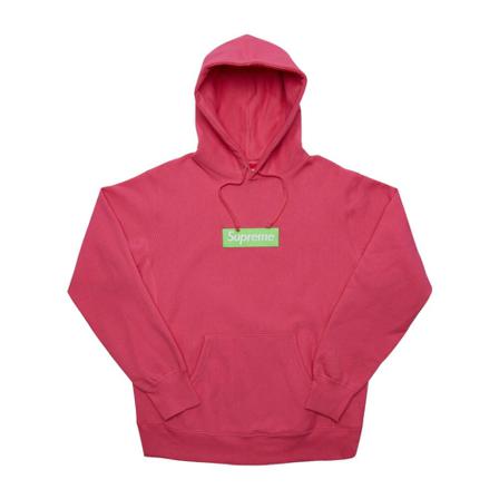 Supreme, Sweatshirt Roze, Heren, Maat:M