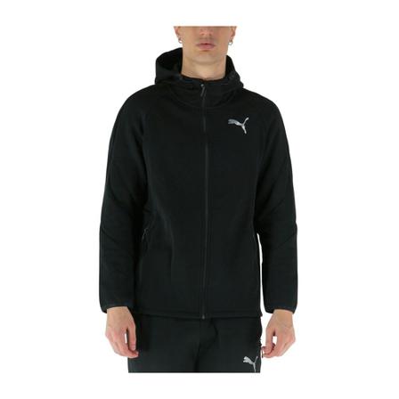 Puma Full Zip Evostripe sweatshirt , Zwart , Heren , Maat: L