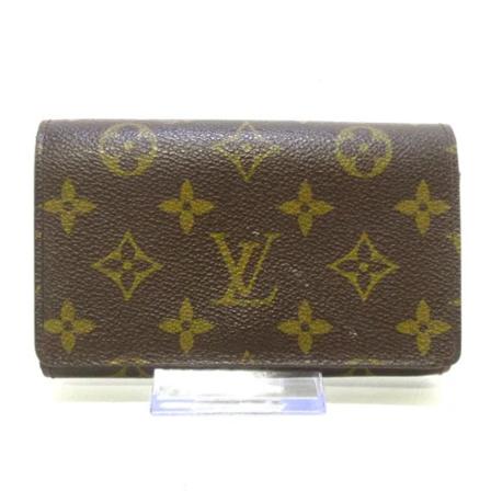Louis Vuitton Vintage, Pre-owned Polyester wallets Bruin, Dames, Maat:ONE Size