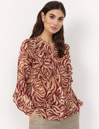 Soyaconcept Sc-Valborg - Burgundy - XXL