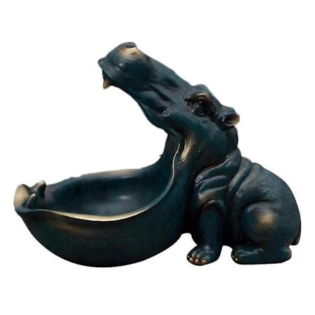 Virtahepo-patsas Kotihartsi - Suloinen Virtahepo-patsas Ainutlaatuiselle Karkkinäytölle