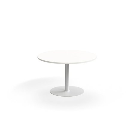 Table VERTICUS, Ø1200x720 mm, white