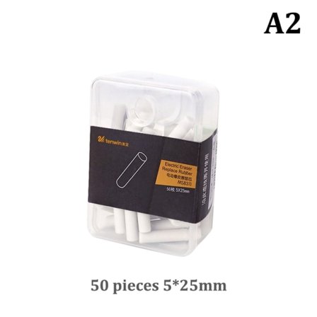 IC 50 st/70 st 2,5 mm elektrisk suddgummi Refill Suddgummi Refill Skiss A2