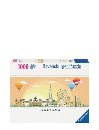 Air Ballon Over Paris 1000P Patterned Ravensburger