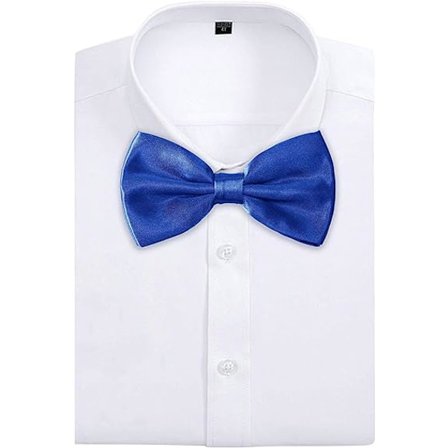 Enkle Formelle Satin Herre Sløjfer - 6/12 Pakke Forudbundne Sløjfer