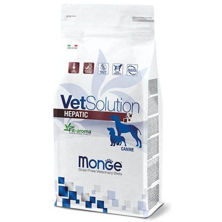 Monge VetSolution Hepatic Linea Veterinaria Cibo Secco Cani 12kg