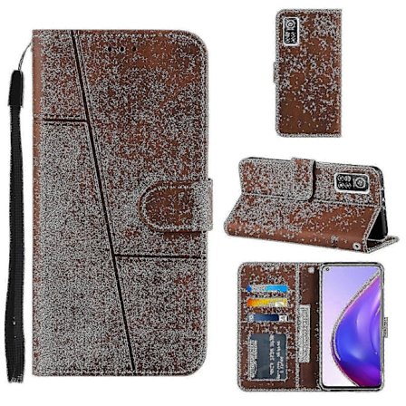 Xiaomi Mi 10t/10t Pro Læder Folio Cover Magnetisk Premium Etui Coque - Brun