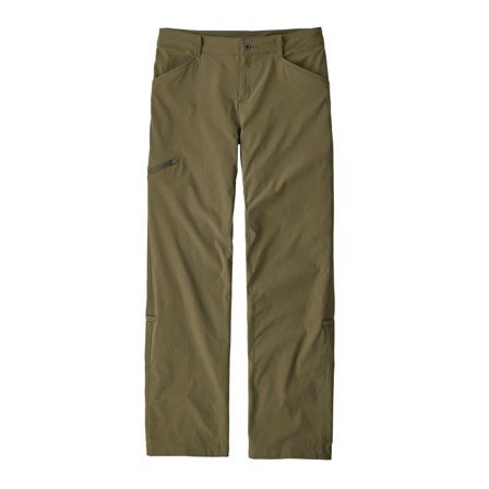 Patagonia Women's Quandary Pants - Regular Women hiking trousers Green 34