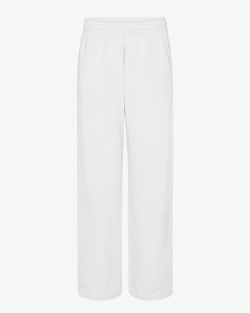 Organic Straight Leg Sweatpants - Optical White L
