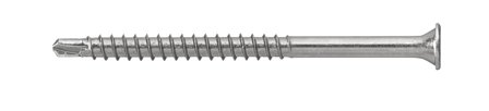 FIXX 472676 Golv- och listskruv 3.9 mm, gulzink, SQ 1 30 mm, 250-pack, Infästning