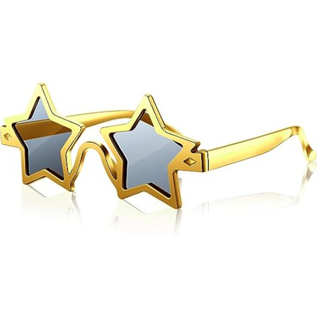 Stjärnformade solglasögon Pentagram solglasögon Nyhet solglasögon för barn Vuxna Jul fest Maskerad