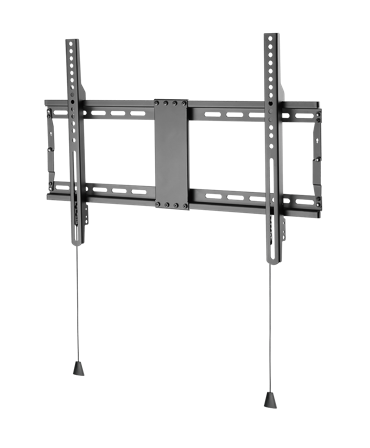 Deltaco Office ARM-0201 - Heavy Duty - brakett - sammenleggbar - for LCD TV / kurvet LCD TV - matt svart