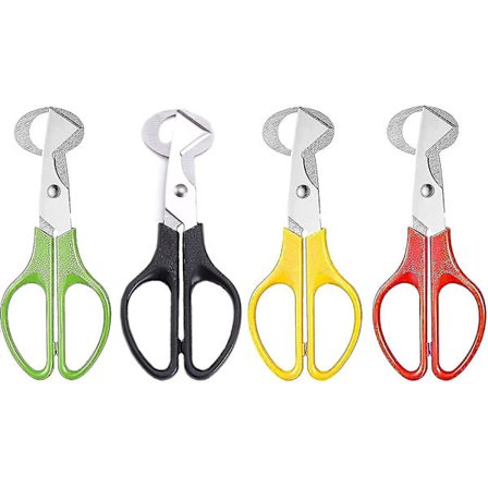 4 kappaletta viiriäisenmunasakset, ruostumattomasta teräksestä valmistetut viiriäisenmunasakset, munien avaaja kotiin, keittiöön, ravintolaan (