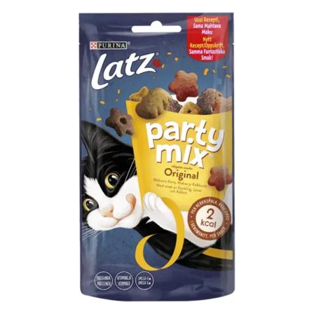Purina Latz - Party Mix Original mix 200 g - Katt - Kattegodteri & kattegress - Belønningsgodbiter katt - ZOO.no
