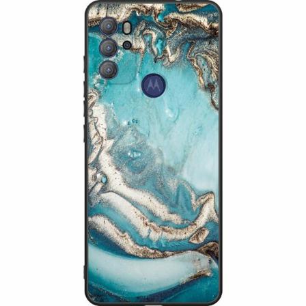 Motorola Moto G60s Svart Skal Mönster