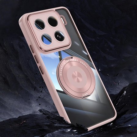 Xiaomi 15 Pro - 360 Hållare MagSafe Akryl Hybrid TPU Mobilskal