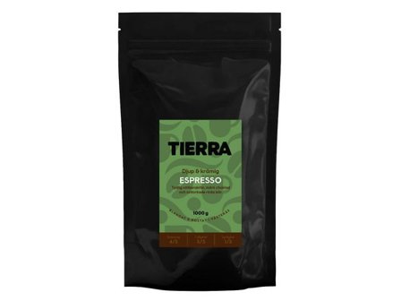 TIERRA VERDE Kaffe Espresso Hela Bönor 1kg - Lyreco - Kök och servering - Kaffe och te - Bryggkaffe