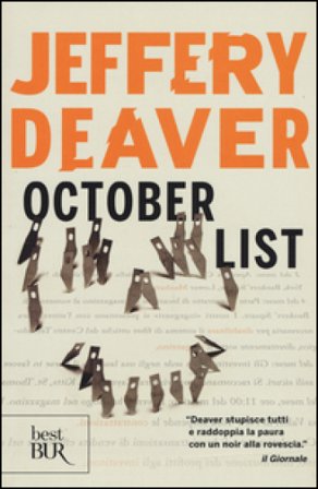 October List Jeffery Deaver