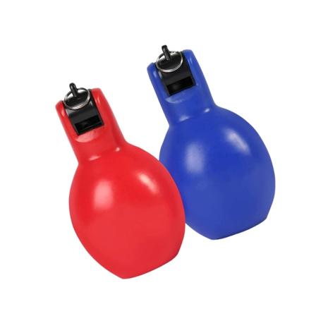 1/2/3/5 Bärbar PVC-handvisselpipa för domarutbildningstillbehör Red and Blue 1 Pc