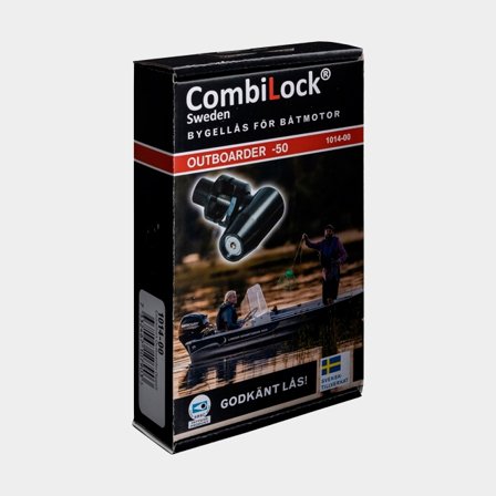 Buitenboordmotorslot Combilock Outboarder -50 pk, klasse 3, voor motoren met klemvijs (tot 50 pk)