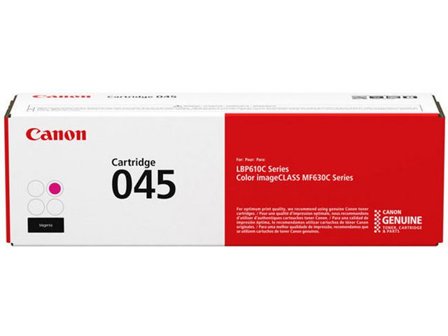 Canon Toner, 045, hög kapacitet, magenta, singelförpackning, 1240C002 - Lyreco - Toner och bläck - Tonerkassetter - Toner Canon