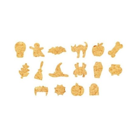 Spand med 16 kage-kageudstikkere - Halloween