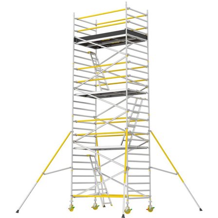 W.steps RT 1400 Rakennusteline paketti tason korkeus: 6,2 m, Tikkaat & telineet