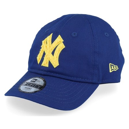 New Era - MLB - Blue - adjustable - Cap - Kids New York Yankees Infant MLB Boucle 9FORTY Royal/Yellow Adjustable - Hatstore