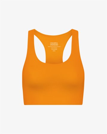 Active Cropped Bra - Sunny Orange XL