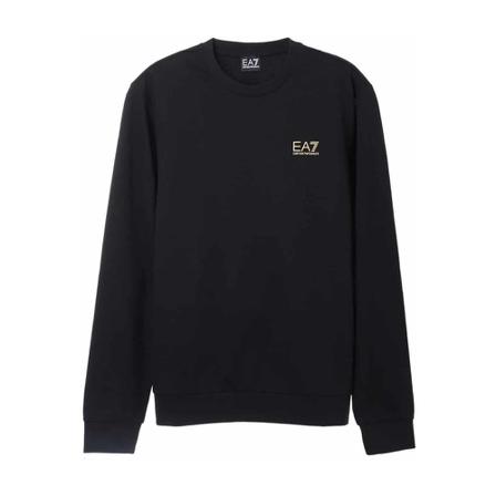 Emporio Armani EA7 Sweatshirt , Zwart , Heren , Maat: XL