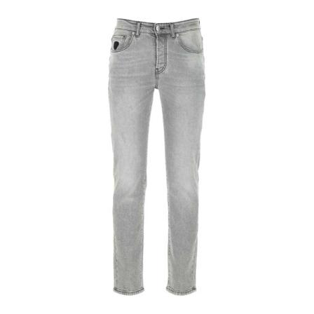 John Richmond, Slim-fit Jeans Grijs, Heren, Maat:W33