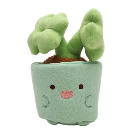 2-in-1 Söpö Kasvi Ruukussa Pehmolelut Tulppaani, Sieni