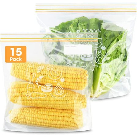 Förseglade påsar för matförvaring, fryspåsar, ziplockpåsar, häll- och förvaringspåsar, återanvändbara presentpåsar