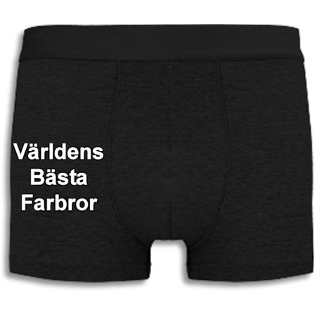 Boxershorts - Världens Bästa Farbror