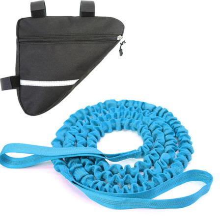 Sykkeltau tau belte stropp, barnesykkel trekktau (4,5 m) blue