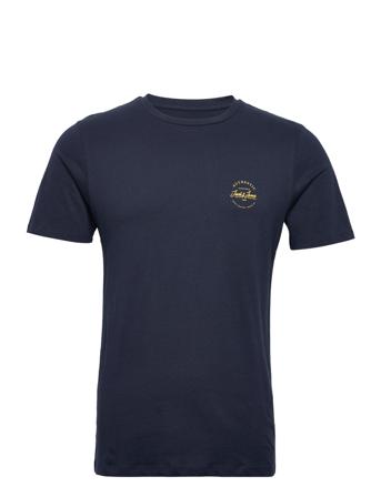 Jwharthur Chest Tee Ss Crew Neck Navy Jack & J S