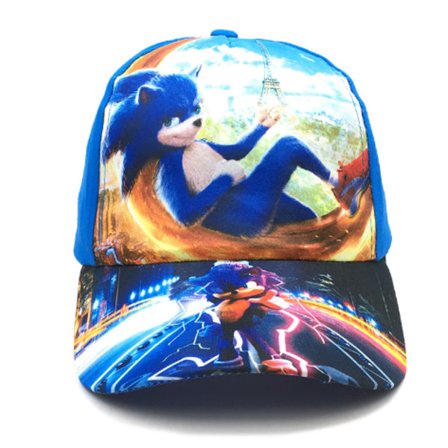 Sonic The Hedgehog Hatt Caps Baseball Caps For Gutter, Jenter - Spottsalg