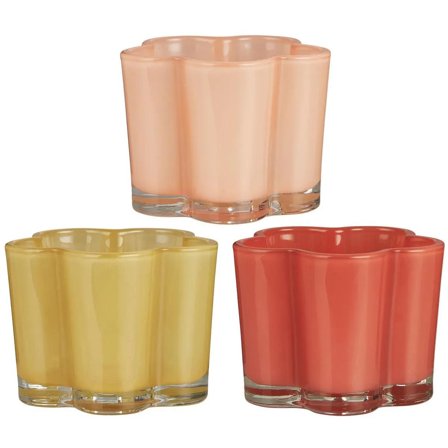 Ib Laursen Telysholder Blomst Primula 3stk