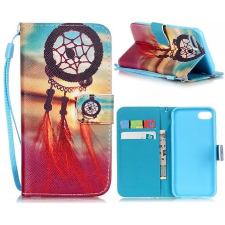 Plånboksfodral iPhone SE (2020) - Drömfångare / Dreamcatcher