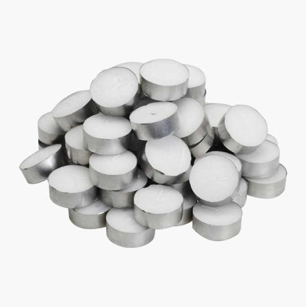 Biltema - Telys av parafin 50-pk.