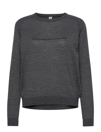 Kimmie Sweater Top Grå Underprotection