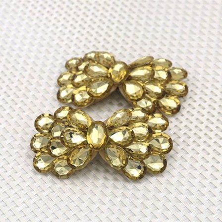 1 par Shoe Clip Shiny Dekorative Clips GULL