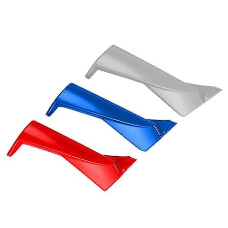 Bil Främre Motorhuv Billet Grill Klistermärke Trim Garnering Lister Skydd Ram Styling för NX4 2020 2021