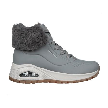Skechers Laarzen Uno Rugged , Grijs , Dames , Maat: 36 EU Enkellaarsjes